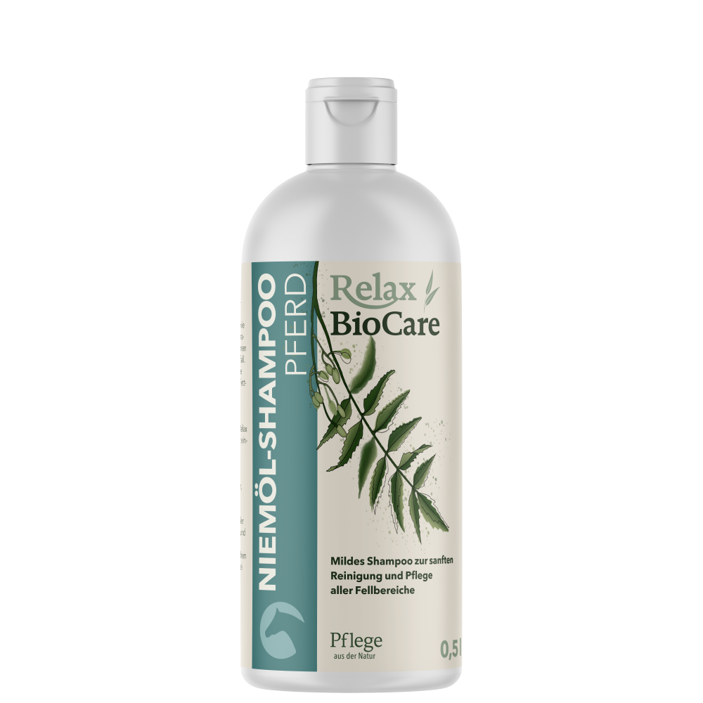 Relax-BioCare Niemöl Shampoo für Pferde 500ml